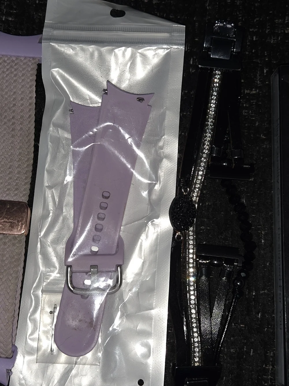Samsung Galaxy Watch5 Purple Smartwatch with Heart-Link Band